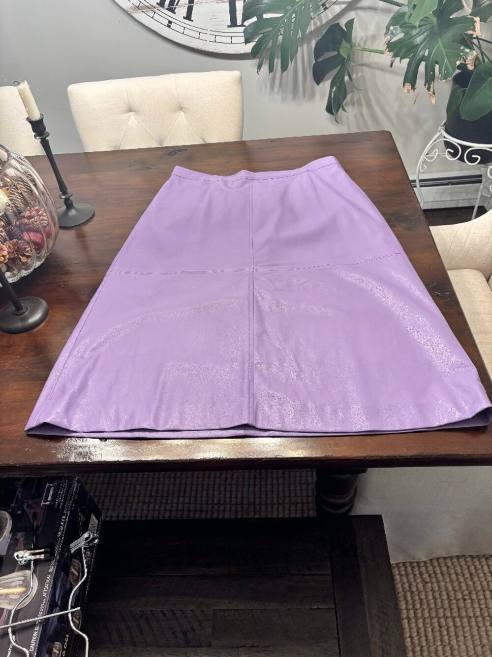 JCrew Vegan Leather Midi Skirt - NWOT $125
